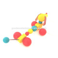 Fancy Pulling Along Wooden Dog Toy para crianças